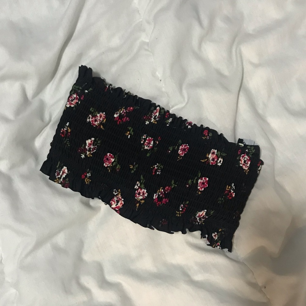 Bandeau swim top